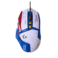 logitech 罗技 G502  SE/ HERO主宰者游戏鼠标DIY贴纸定制版男女生专用可爱