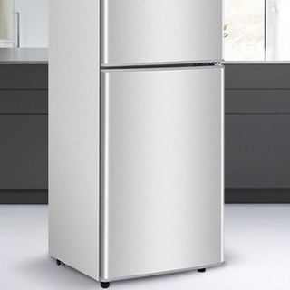 SHENHUA 申花 BCD-98A168D 直冷双门冰箱 98L 拉丝银