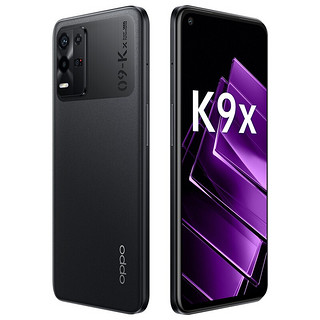 OPPO K9x 8+128GB 黑曜武士 5000mAh长续航 33W快充  6400万三摄 拍照5G手机 OPPO合约机