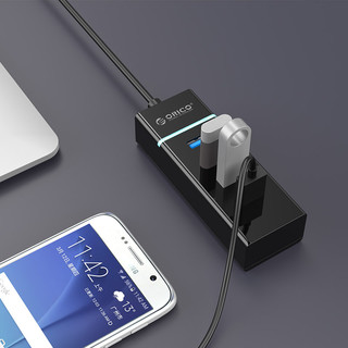 ORICO 奥睿科 USB分线器3.0一拖四电脑笔记本高速扩展HUB多功能集线器