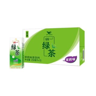 统一 绿茶 茉莉味 250ml*15/箱