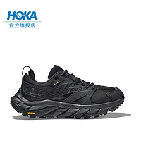 HOKA ONE ONE 男女鞋Anacapa Low GTX低帮户外徒步鞋新款耐磨减震支撑 黑色/黑色-男 40.5/255mm