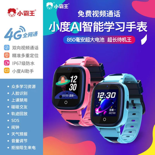 小霸王T9儿童电话手表微聊视频通话智能防水多功能4G全网通定位