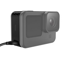 TELESIN 适配gopro11侧盖HERO10 9侧边保护盖gopro配件可充电侧边电池盖 支持边拍边充