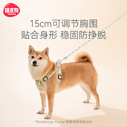 hipidog 嬉皮狗 包邮狗狗牵引绳背心式遛狗绳狗链子项圈小中型犬泰迪柯基比熊宠物