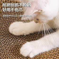 汪小猫 猫抓板猫玩具板猫窝一体