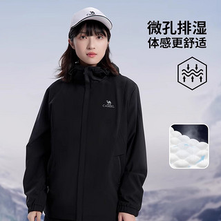 CAMEL 骆驼 MG12266118 情侣款摇粒绒防水登山服