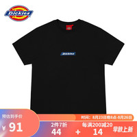 Dickies 帝客 T恤LOGO印花设计休闲短袖男女同款T恤男 DK010363 黑色 M