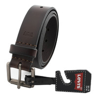 正品Levis李维斯牛仔裤皮带男士复古休闲针扣腰带潮礼盒