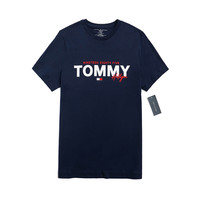 TOMMY HILFIGER汤米圆领宽松休闲男短袖潮牌百搭T恤夏款