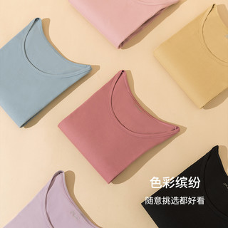 顶瓜瓜 情侣款 秋衣秋裤套装