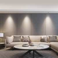 雷士 NVC Lighting照明led防眩射灯嵌入式缓启动家用客厅高显色铝材暗装天花灯