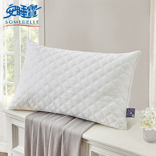 棉枕头芯 多针绗缝抗菌高弹纤维枕 杜邦™SORONA纤维枕 中枕