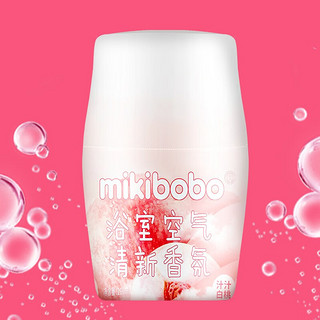 mikibobo 米奇啵啵 浴室香氛 桃子味进口原料 卫生间厕所去异味空气清新剂 3 瓶装 3* 260ml/瓶