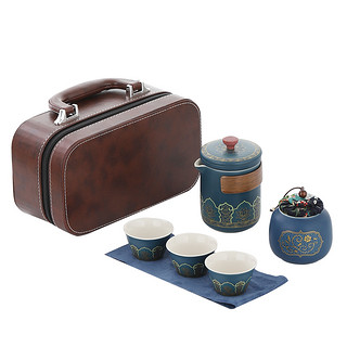 教师节礼物陶瓷旅行茶具套装送男老师送长辈实用创意情人节礼盒