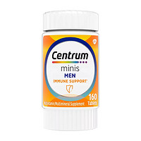 Centrum 善存 海外善存男士免疫迷你复合维生素 碘化钾 叶酸 免疫维C/VC 160粒