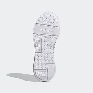 阿迪达斯 adidas三叶草休闲鞋男女官网SWIFT RUN 22轻便缓震运动跑步鞋GZ3499 灰白 42