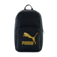 彪马（PUMA）时尚轻便大LOGO双肩包男女同款运动休闲学生包 7848001 黑色