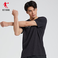 商场同款中国乔丹男子短袖T恤男2023夏季新款男士透气运动t恤上衣