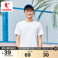 QIAODAN 乔丹 短袖男t恤运动透气T恤男休闲半袖体恤男装