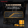 Asgard 阿斯加特 64GB(32Gx2)套装 DDR5 6400 台式机内存条 金伦加&TUF 海力士A-die