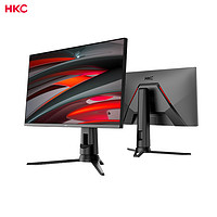 HKC 27英寸2K电竞游戏170HZ电脑MiniLed显示器144升降高清屏幕165