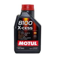 PLUS会员：MOTUL 摩特 8100 X-CESS 5W-40 A3/B4 全合成机油 1L