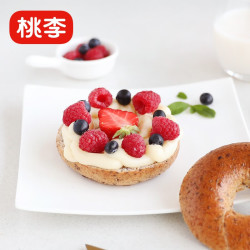 桃李 贝果全麦欧包 640g