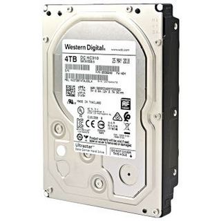 西部数据 企业级硬盘 Ultrastar DC HC310 SATA 4TB 7200转 256MB CMR (HUS726T4TALE6L4)