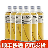 初饮 一整根人参水熬夜水480 ml瓶装长白山草本天然植物饮料 480ml*2瓶