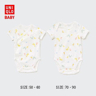 UNIQLO 优衣库 婴儿短袖哈衣包屁衣455029