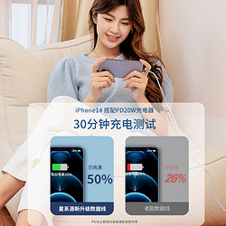 星系源 PD快充线MFi认证编织适用苹果14pro数据线iphone13max12pro11xs8p手机