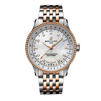 BREITLING 百年灵 航空计时1系列 女士自动上链腕表 U17395211A1U1