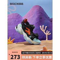 SKECHERS 斯凯奇 2022年夏季系列休闲时尚机甲凉鞋896124BKRD36