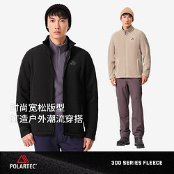 PELLIOT 伯希和 户外Polartec300抓绒衣男秋冬冲锋衣内胆