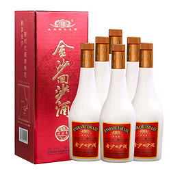 JINSHA 金沙 财运来 51度酱香型白酒 2020年老酒 自饮白酒 500mL*6瓶整箱