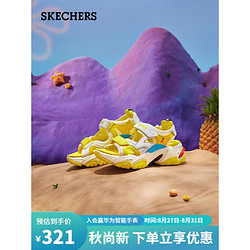 SKECHERS 斯凯奇 2022年夏季系列休闲时尚机甲凉鞋896124WYL38
