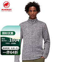 MAMMUT 猛犸象 Chamuera男保暖中层上衣抓绒衣1014-01400岩灰色 XXL