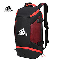 adidas 阿迪达斯 双肩背包多功能羽毛球包带独立鞋仓运动健身旅行训练球包ME0010