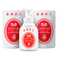 B&B 保宁 New 奶瓶清洁剂 (泡沫型-瓶装) +B&B）New 奶瓶清洁剂（泡沫型-补充装）