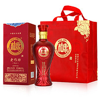 白水杜康 .鸿运8 纯粮酿造白酒52度500ml*6礼盒装赠三个礼品袋