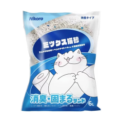 妮可露 猫砂混合猫砂 2.5kg*6袋