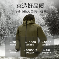 京东京造 年货节：穿山甲 三合一冲锋衣  JZ2306