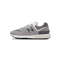 new balance 574LG系列 中性跑鞋 U574LGT1 灰黑 40