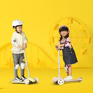 小米滑板车 米兔儿童滑板车3轮溜溜车3-6岁宝宝滑板车小孩划板车