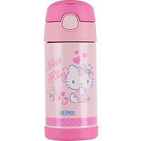 THERMOS 膳魔师 不锈钢保冷保温杯水杯宝宝吸管杯可爱凯蒂猫hellokitty系列