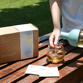 BASAO&HARIO冷萃茶袋泡茶冷萃瓶冷泡壶耐热冷泡茶茶包