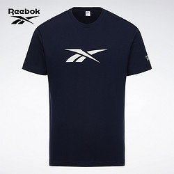 Reebok 锐步 官方男装TEE运动休闲吸汗短袖T恤GR8481