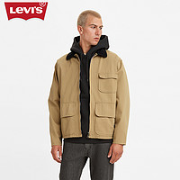 Levi's 李维斯 男士拼色翻领时尚百搭休闲外套