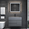 YILANG 镱朗 304不锈钢浴室柜组合  80CM一代智能方镜款